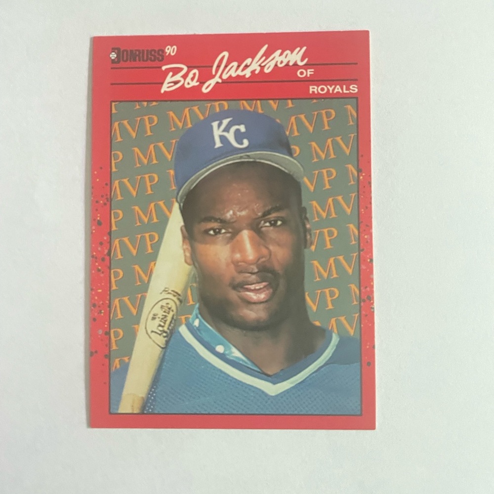 Donruss 1990 Bo Jackson Baseball Card